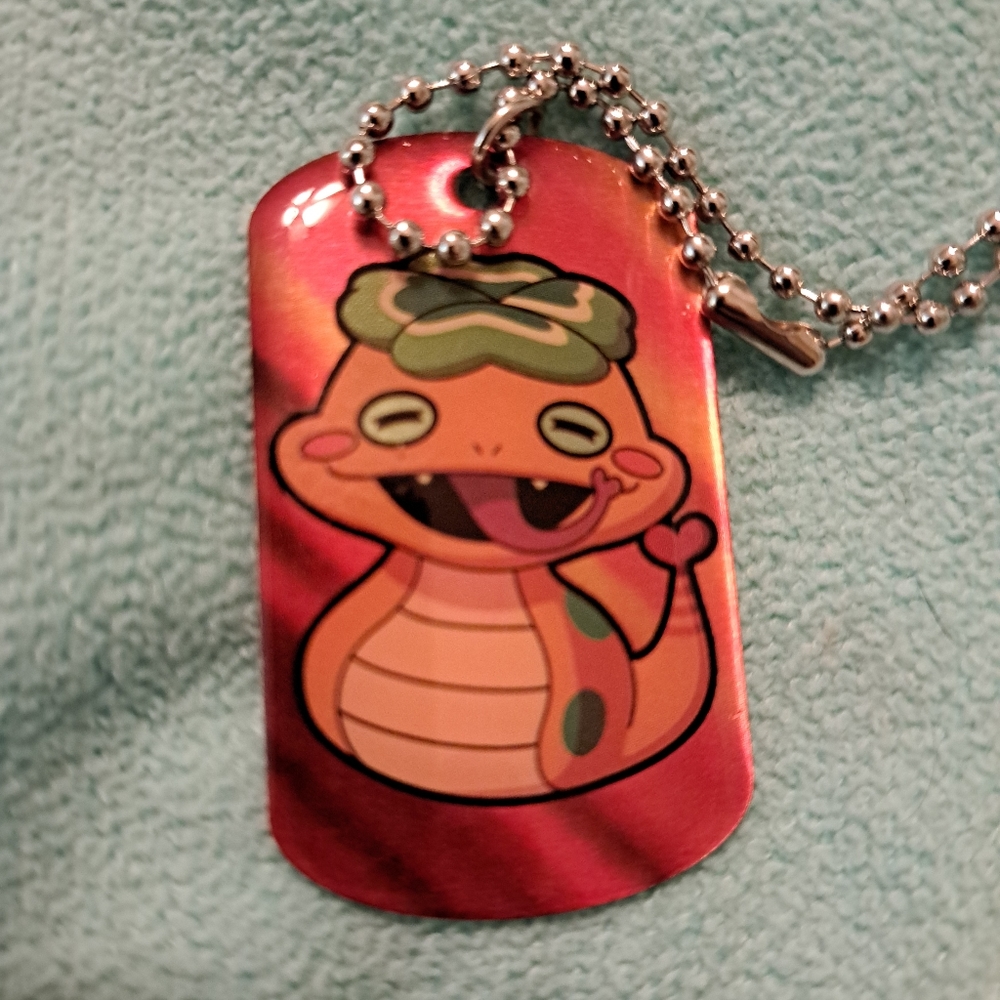 YO-KAI WATCH DOG TAGS SINGLE LOOSE TAG #16 NOKO~